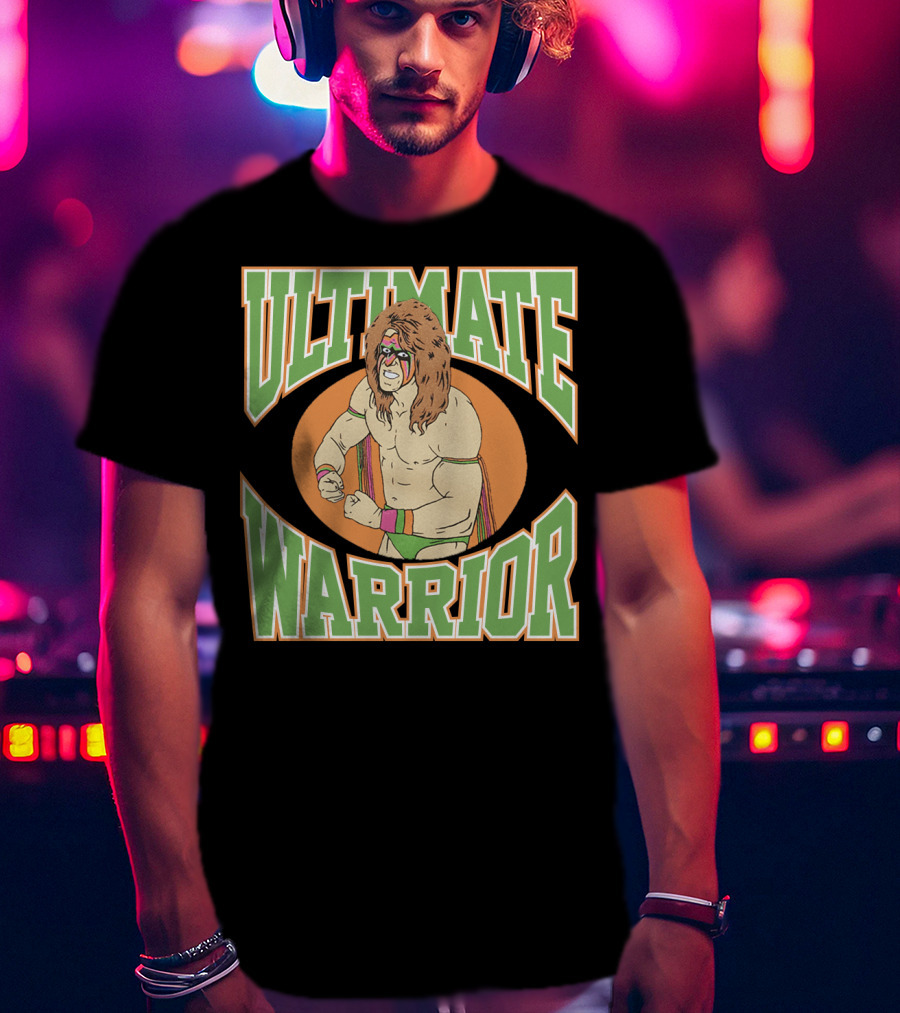Ultimate Warrior Vintage Wrestling Icon T-Shirt