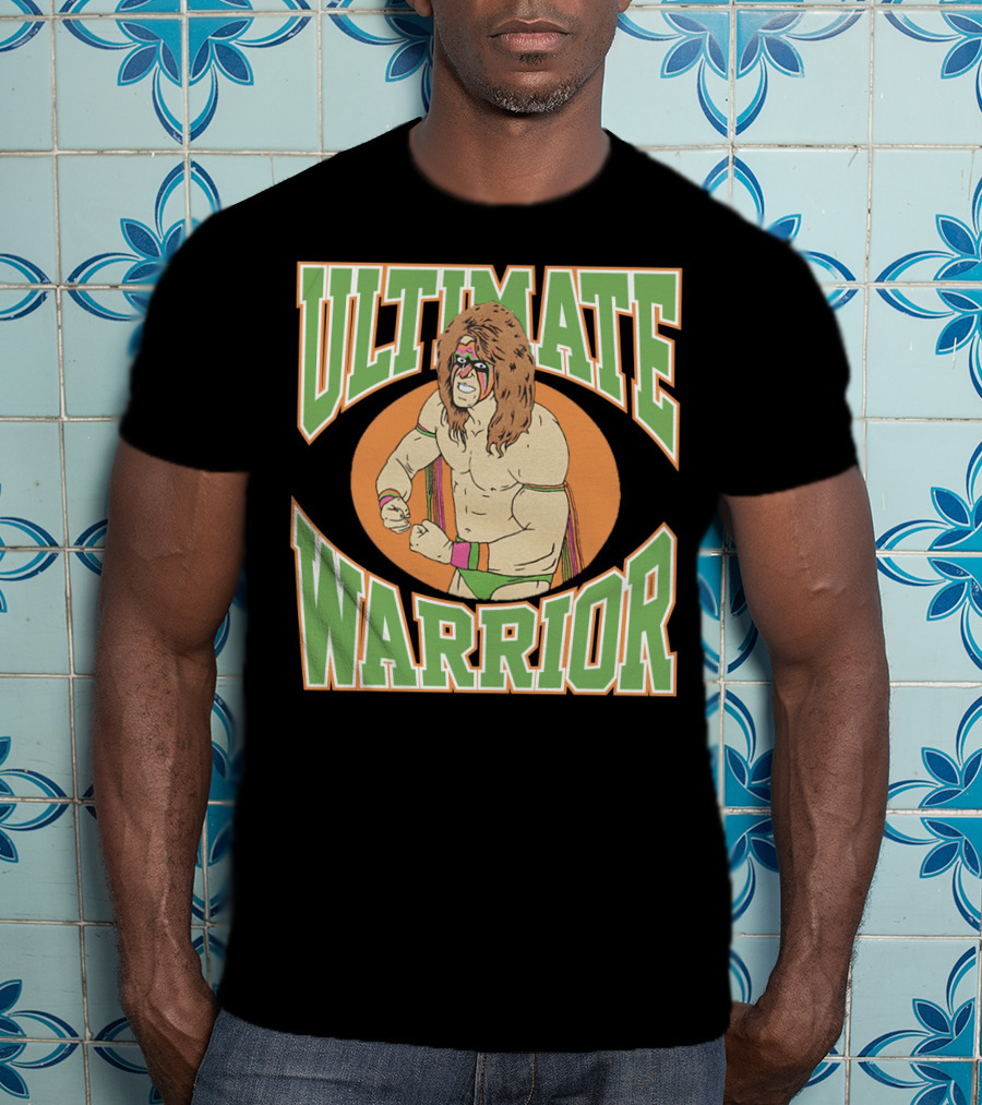 Ultimate Warrior Vintage Wrestling Icon T-Shirt