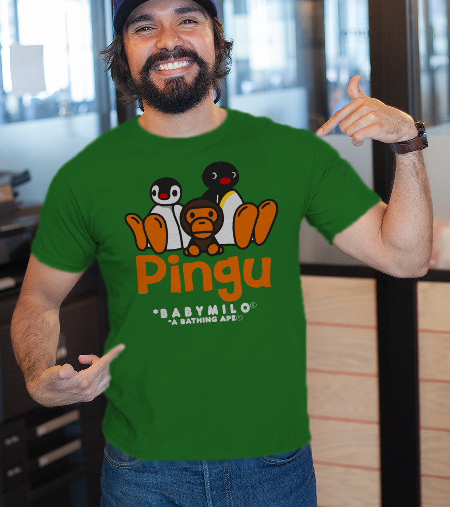 Pingu Baby Milo A Bathing Ape Collaboration T-Shirt