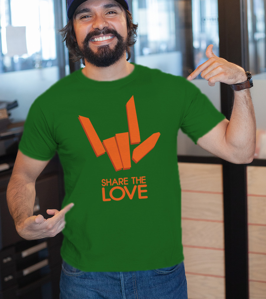 SHARE THE LOVE Stephen Sharer Merch T-Shirt