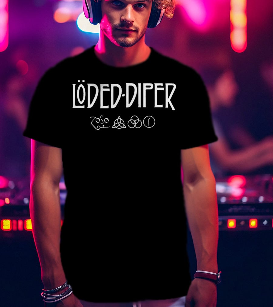 Löded Diper Zoso Symbols T-Shirt