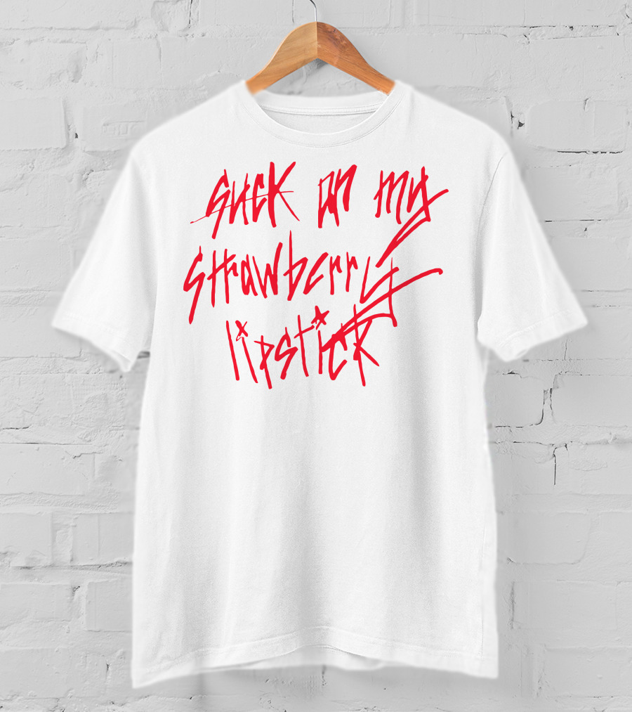 Yungblud Suck On My Strawberry Lipstick T-Shirt