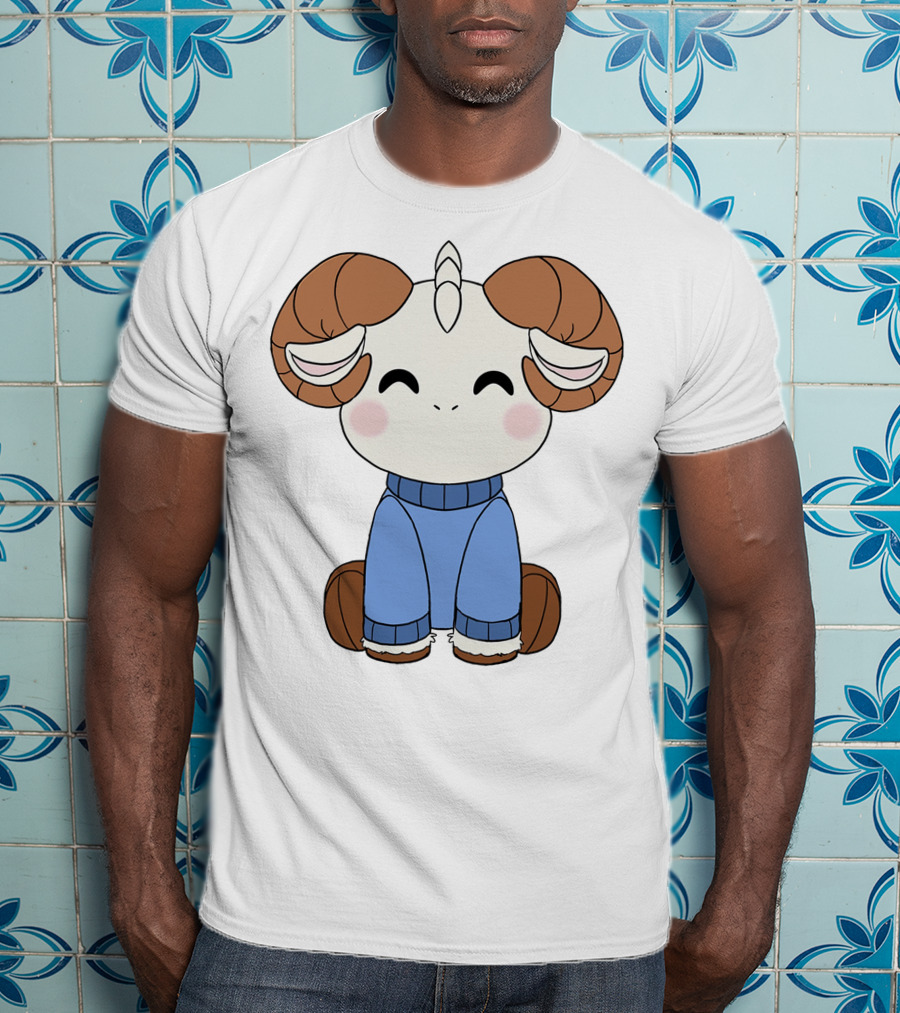 Jschlatt Ram Hoodie Min Plush Cartoon T-Shirt