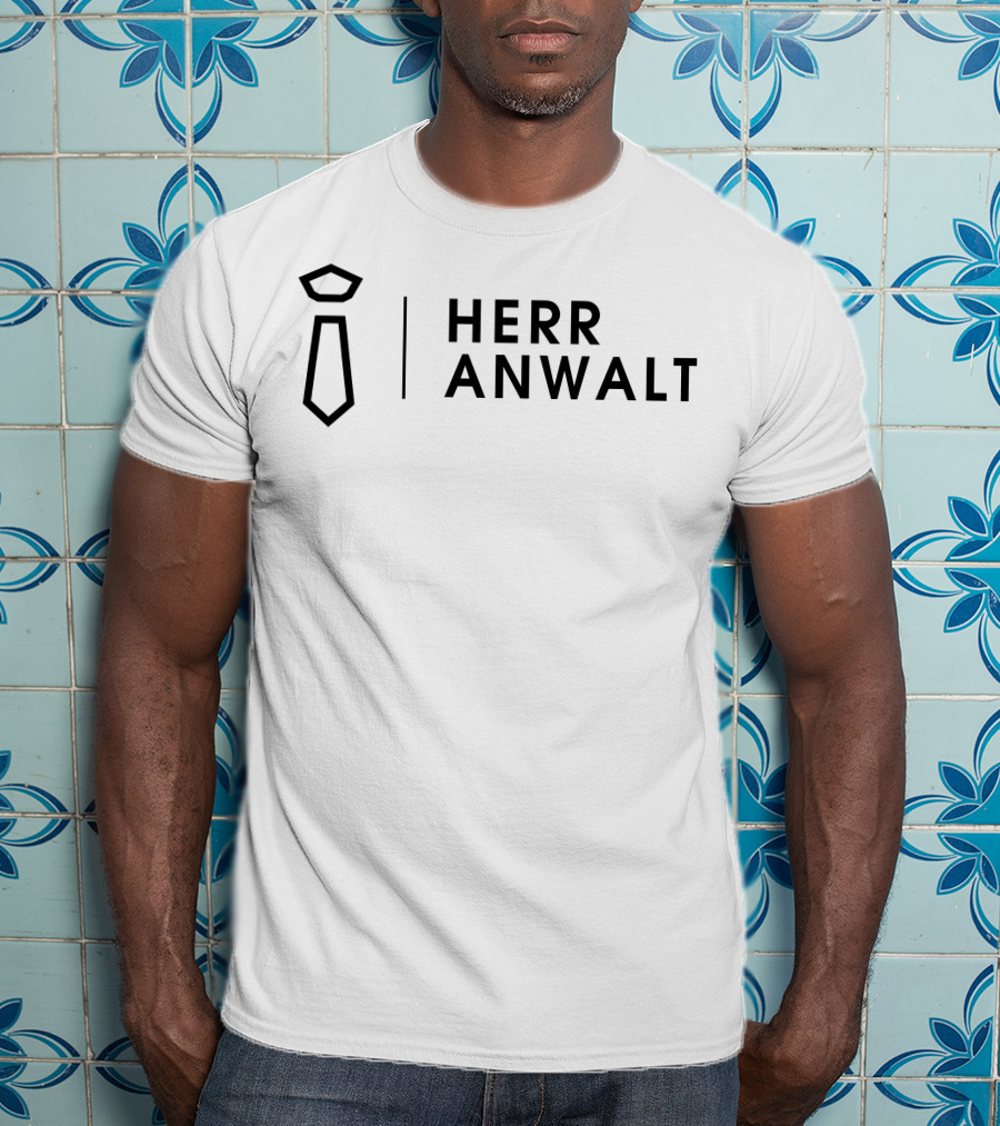 Herr Anwalt Tie T-Shirt