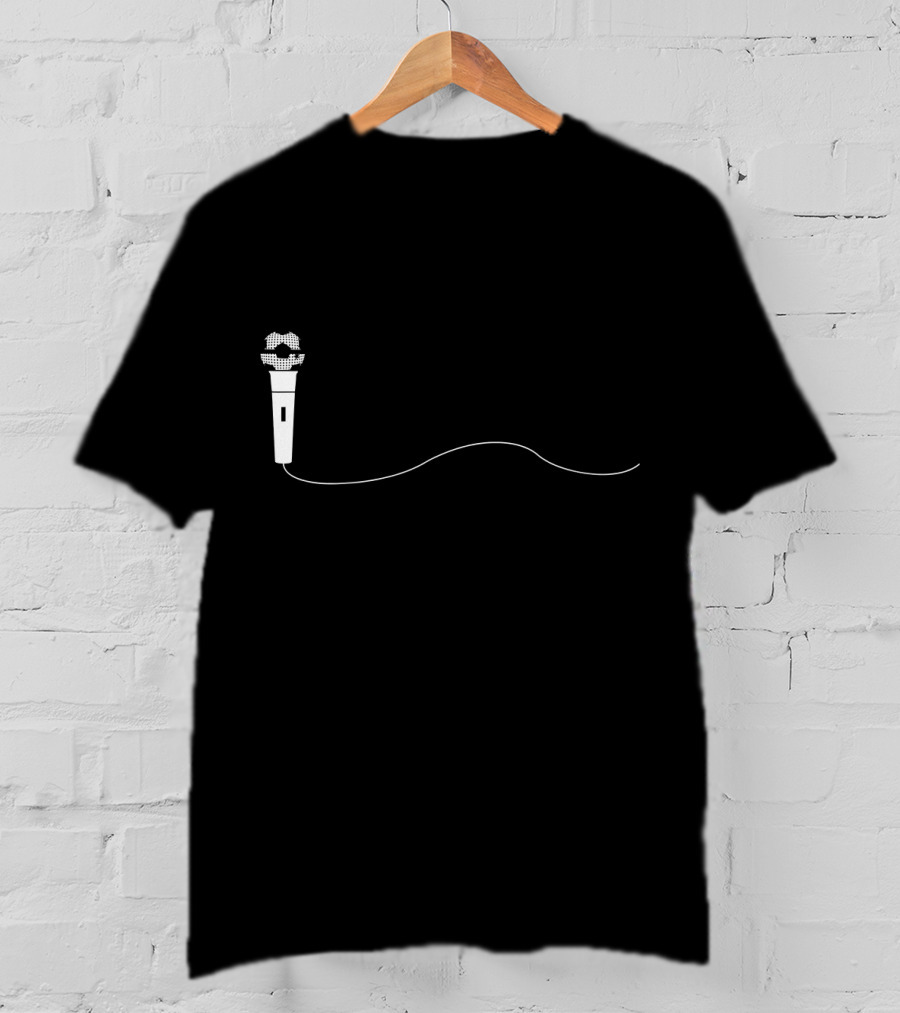DonP By Kolchr Microphone Soccer Ball T-Shirt