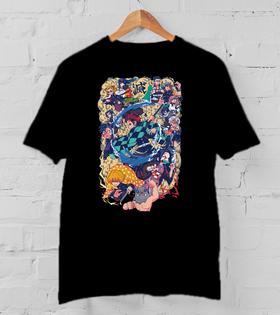Cute Slayers Demon Hashira Power Battle T-Shirt