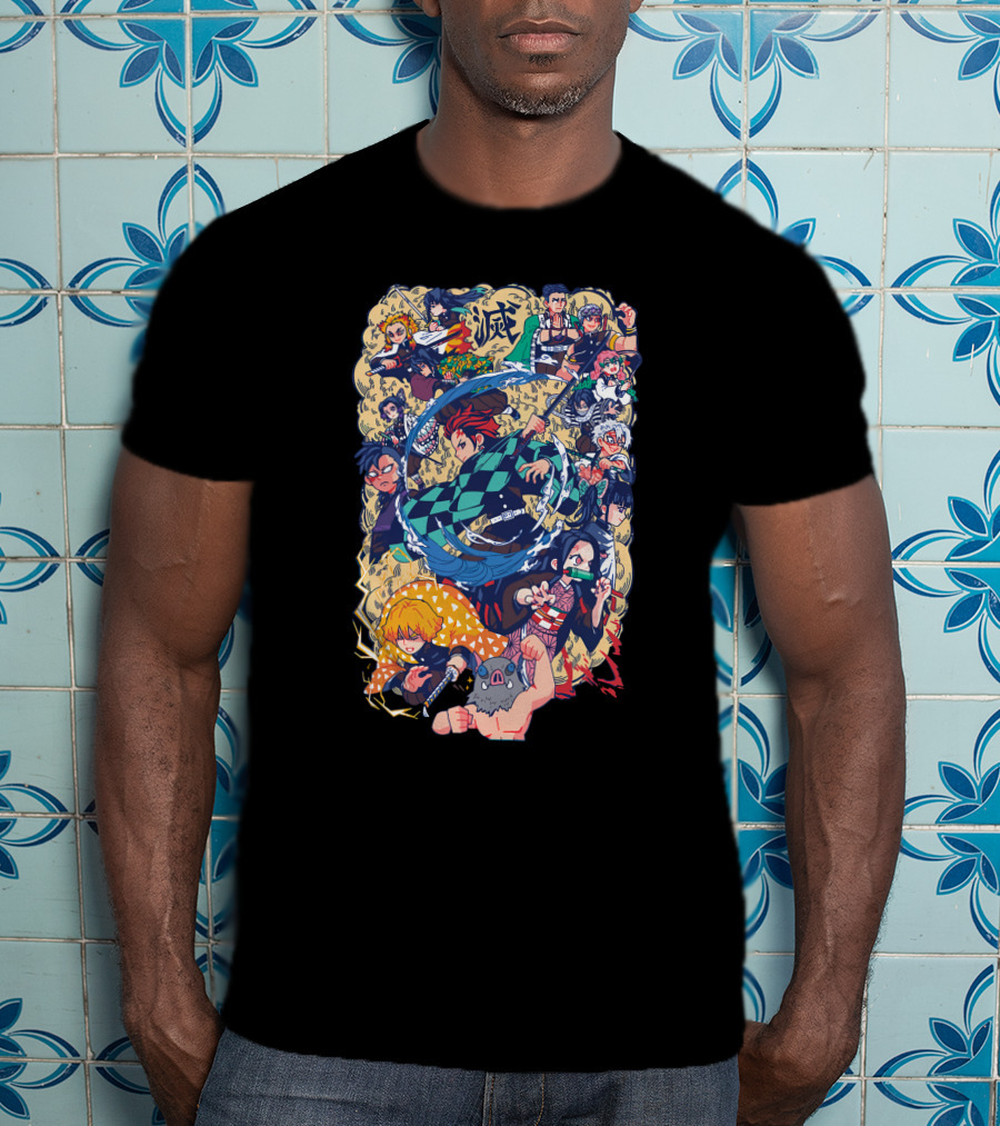 Cute Slayers Demon Hashira Power Battle T-Shirt
