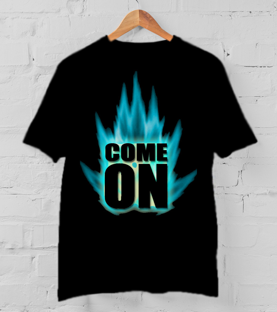 Come On Goku Super Saiyan Aura Burst T-Shirt