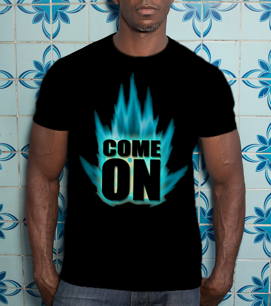 Come On Goku Super Saiyan Aura Burst T-Shirt