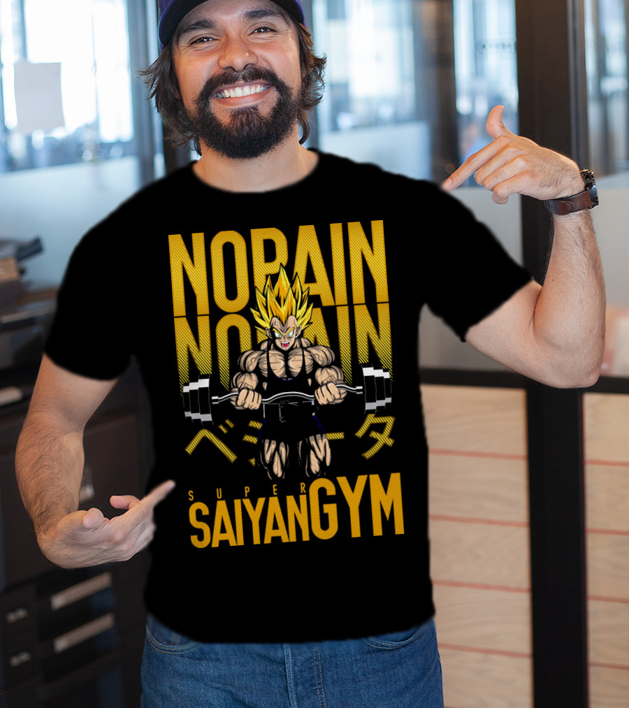 No Pain No Pain Super Saiyan Gym T-Shirt
