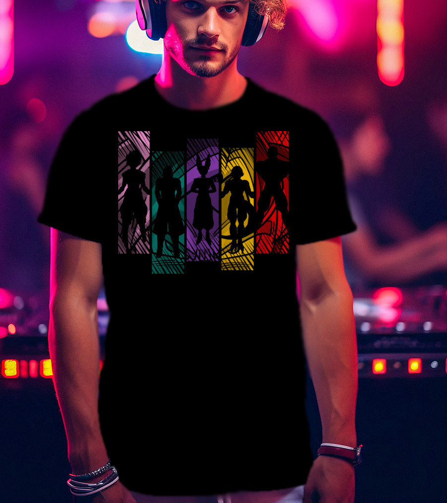 Super Rivals Colorful T-Shirt
