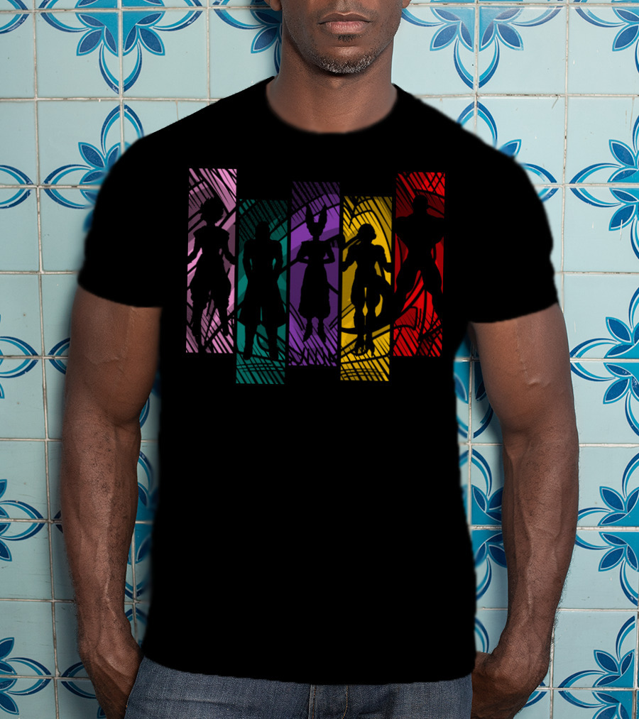 Super Rivals Colorful T-Shirt