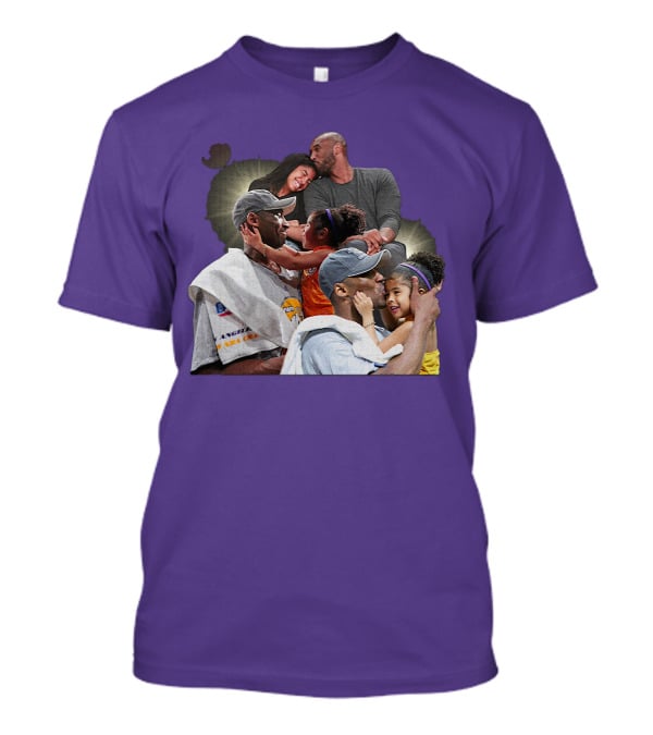 Kobe And Gigi Celebration Los Angeles Lakers Moments T-Shirt