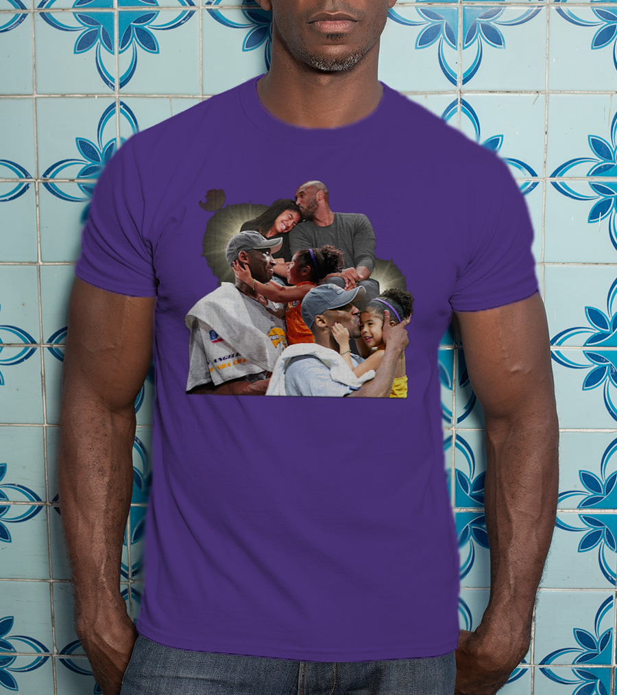 Kobe And Gigi Celebration Los Angeles Lakers Moments T-Shirt