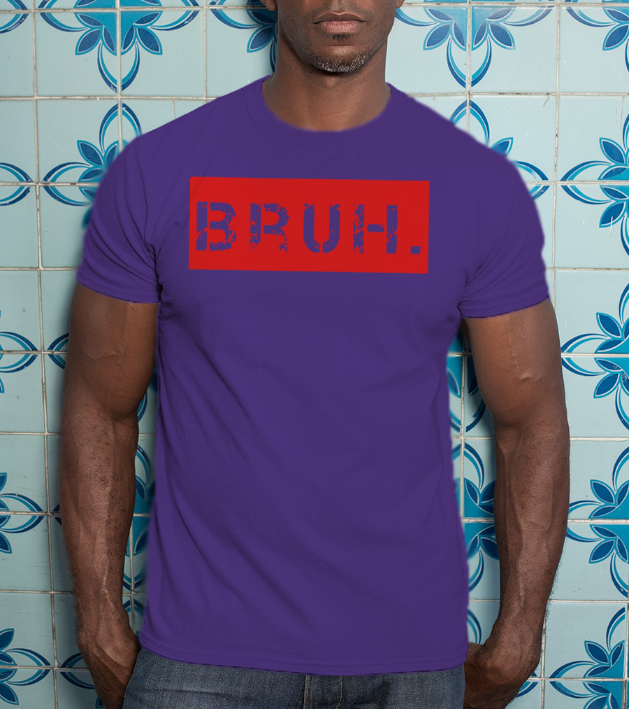 Bruh Meme Funny Saying Brother Teens Greeting T-Shirt