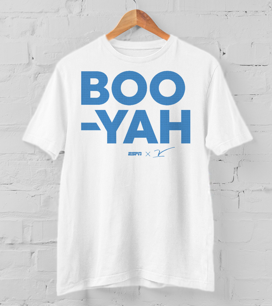 Stuart Scott Booyah ESPN X V T-Shirt