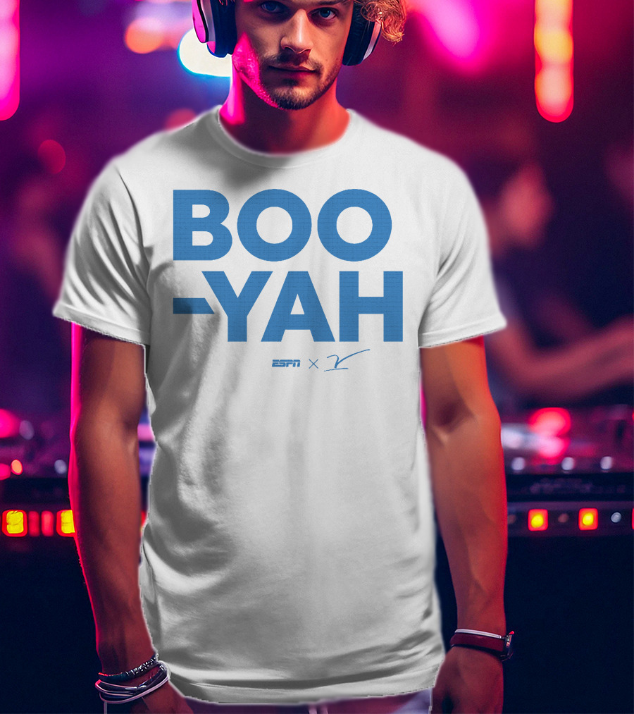 Stuart Scott Booyah ESPN X V T-Shirt