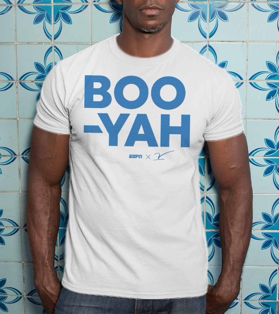 Stuart Scott Booyah ESPN X V T-Shirt