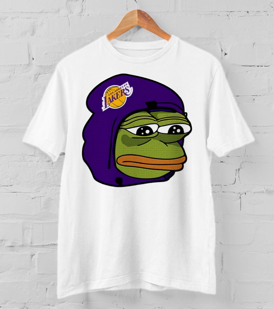 Pepe The Frog Los Angeles Lakers T-Shirt