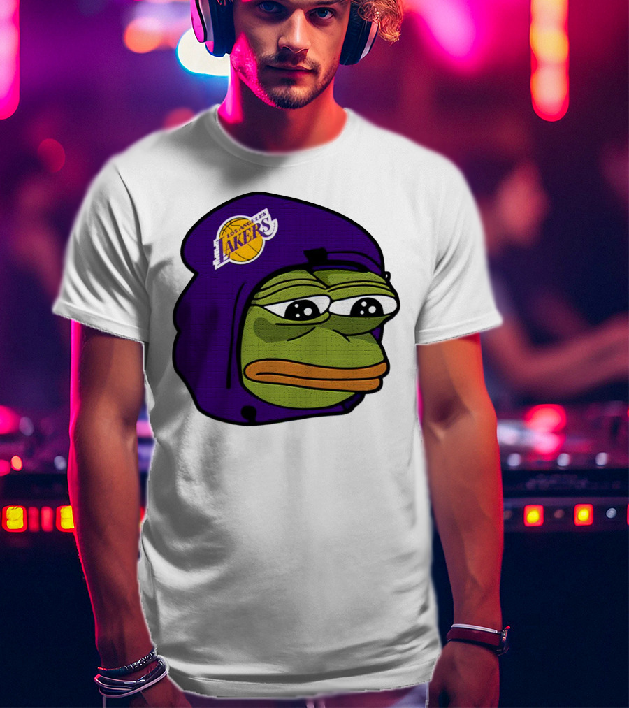 Pepe The Frog Los Angeles Lakers T-Shirt