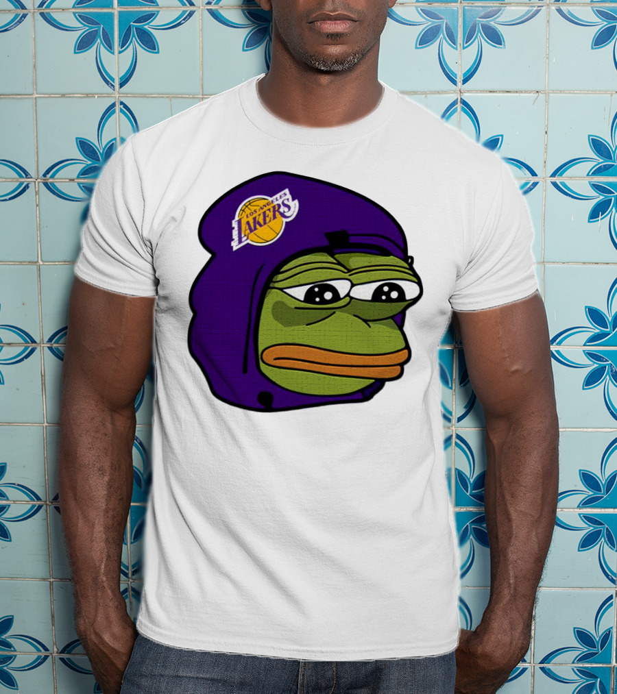 Pepe The Frog Los Angeles Lakers T-Shirt