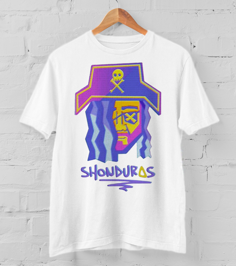 A For Adley Merch Kids Pirate Dad Shonduras Pirate Skull Hat T-Shirt