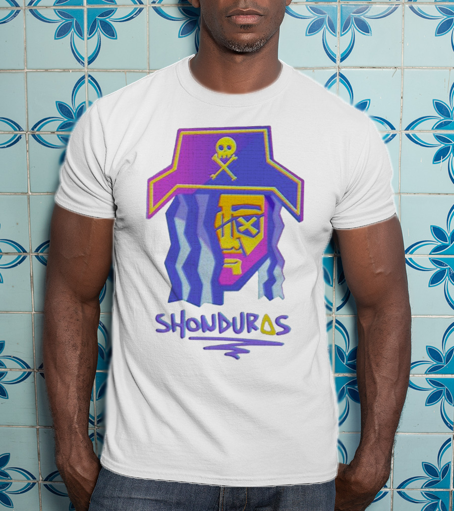 A For Adley Merch Kids Pirate Dad Shonduras Pirate Skull Hat T-Shirt