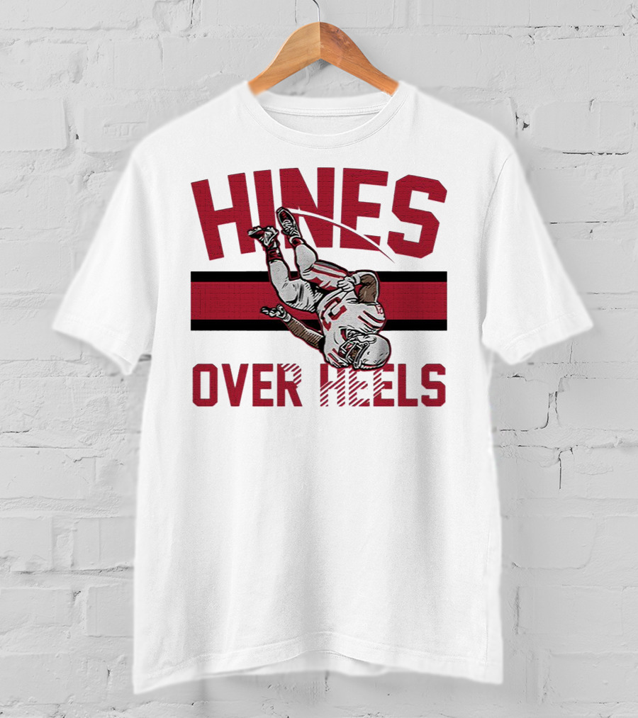 Hines Over Heels Football Flip T-Shirt