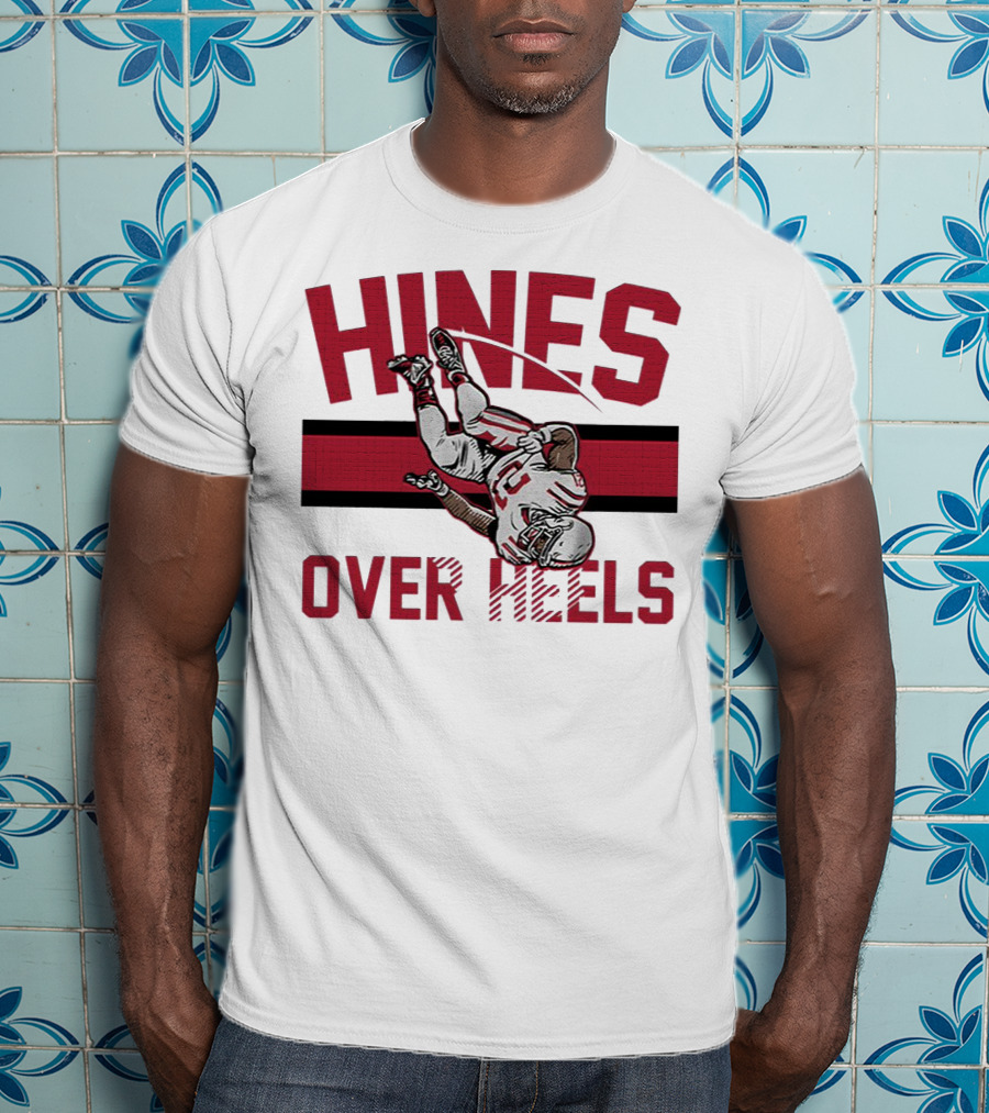 Hines Over Heels Football Flip T-Shirt
