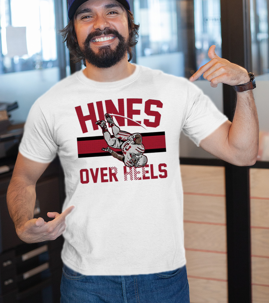Hines Over Heels Football Flip T-Shirt