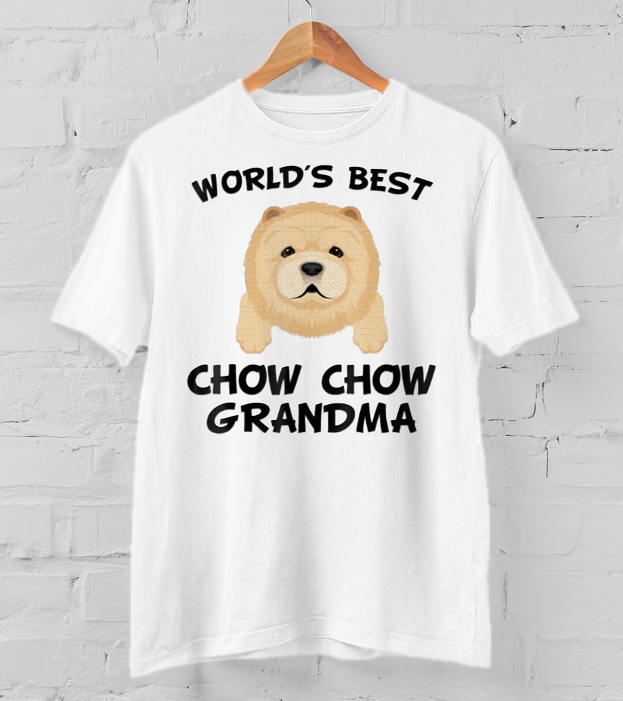 World's Best Chow Chow Grandma T-Shirt