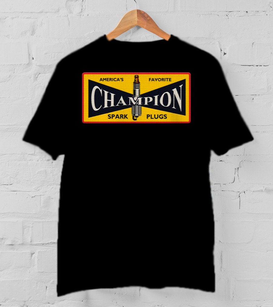 America's Favorite Champion Spark Plugs T-Shirt
