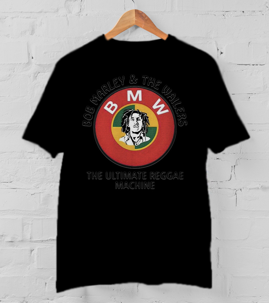 Bob Marley And The Wailers BMW The Ultimate Reggae Machine T-Shirt