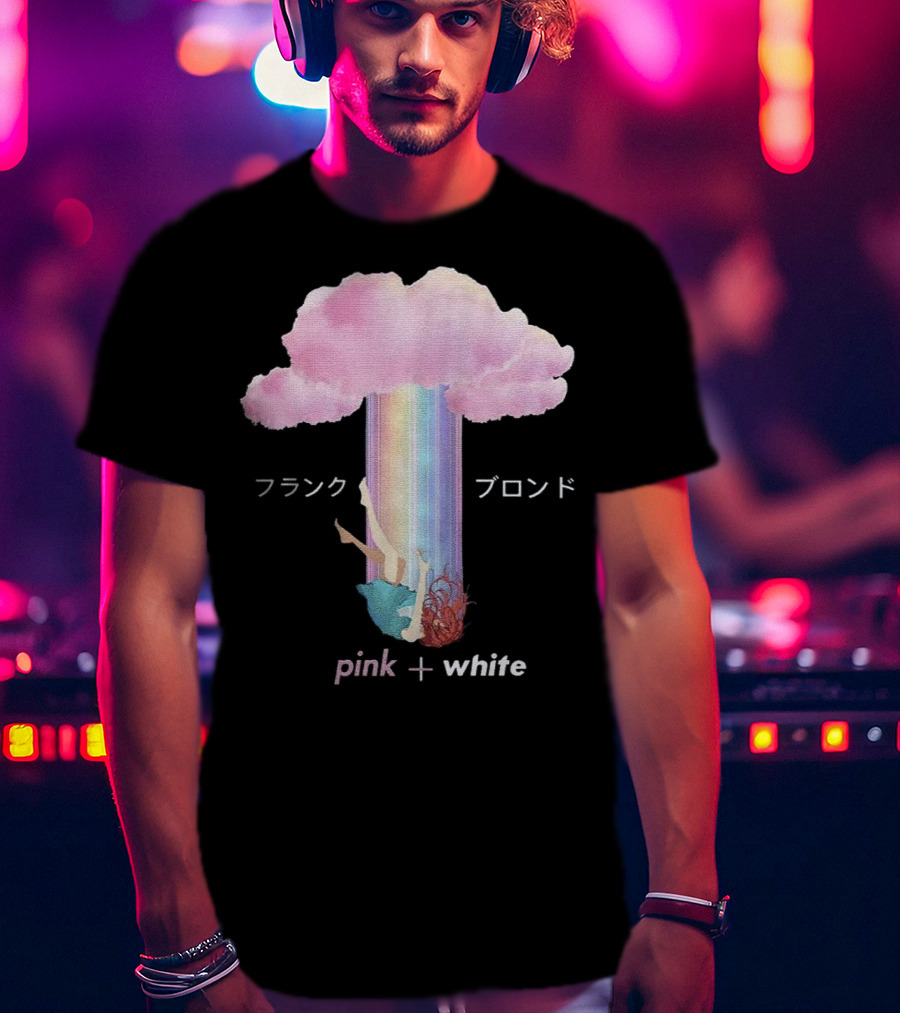 Frank Ocean Blond Pink White Cloud Art Music T-Shirt