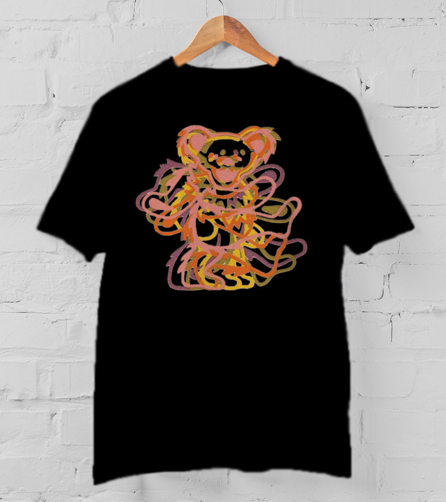 Senprints Promo Code Bear's Choice Grateful Dead Merch Dancing Bear T-Shirt