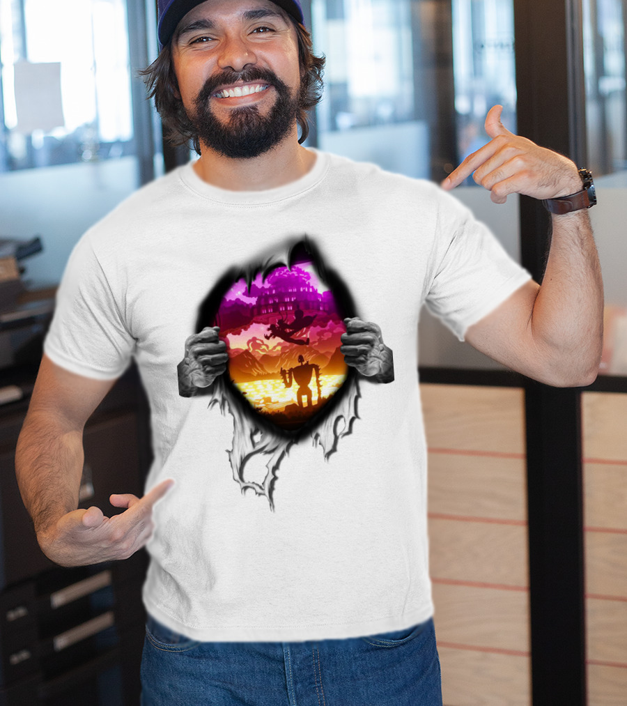 Exploring Enchanted Realms With Ghibli Icons T-Shirt