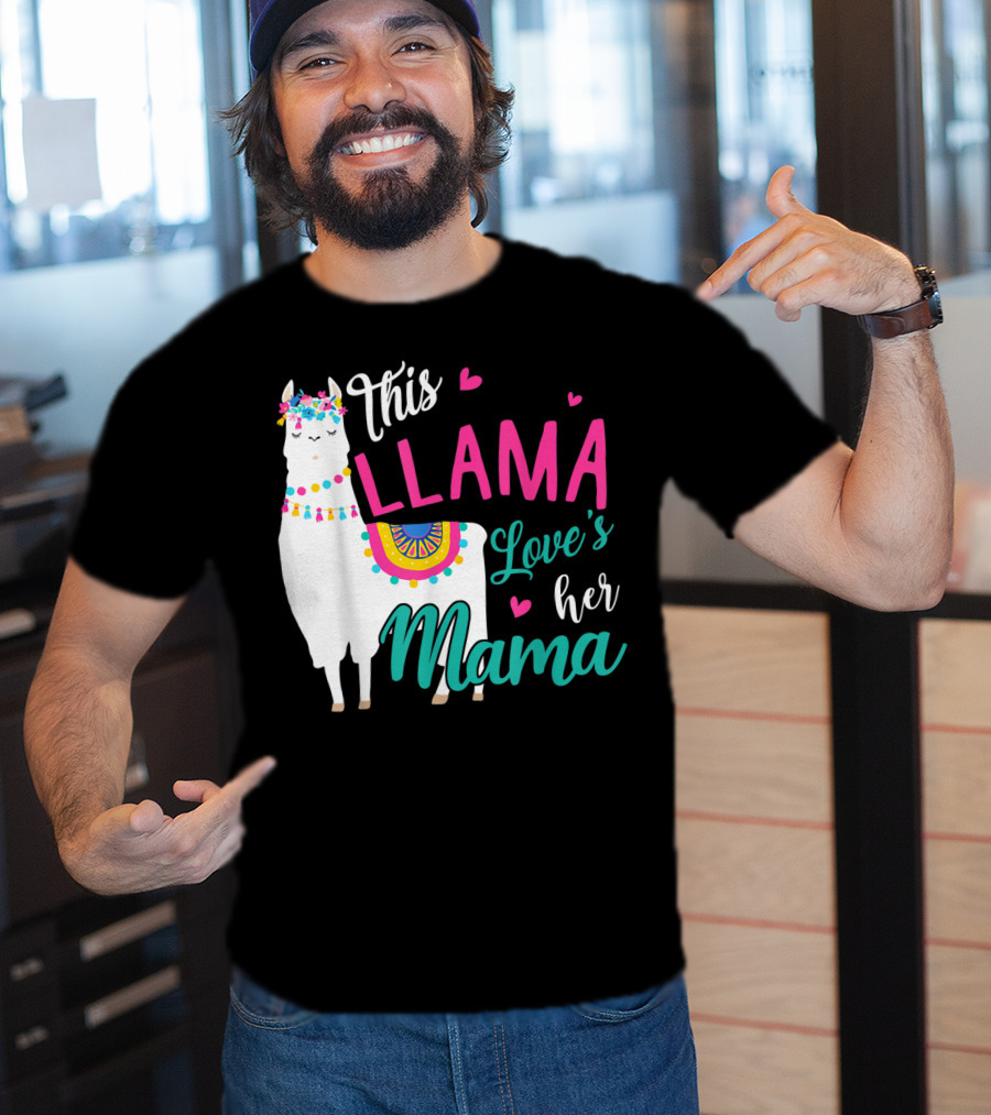 This Llama Loves Her Mama Mother's Day T-Shirt