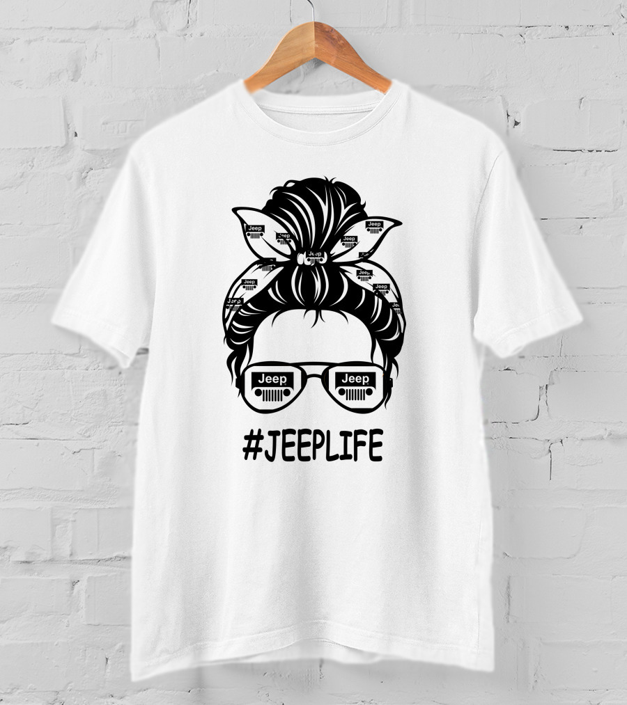 JEEPLIFE Jeep Bandana Sunglasses T-Shirt