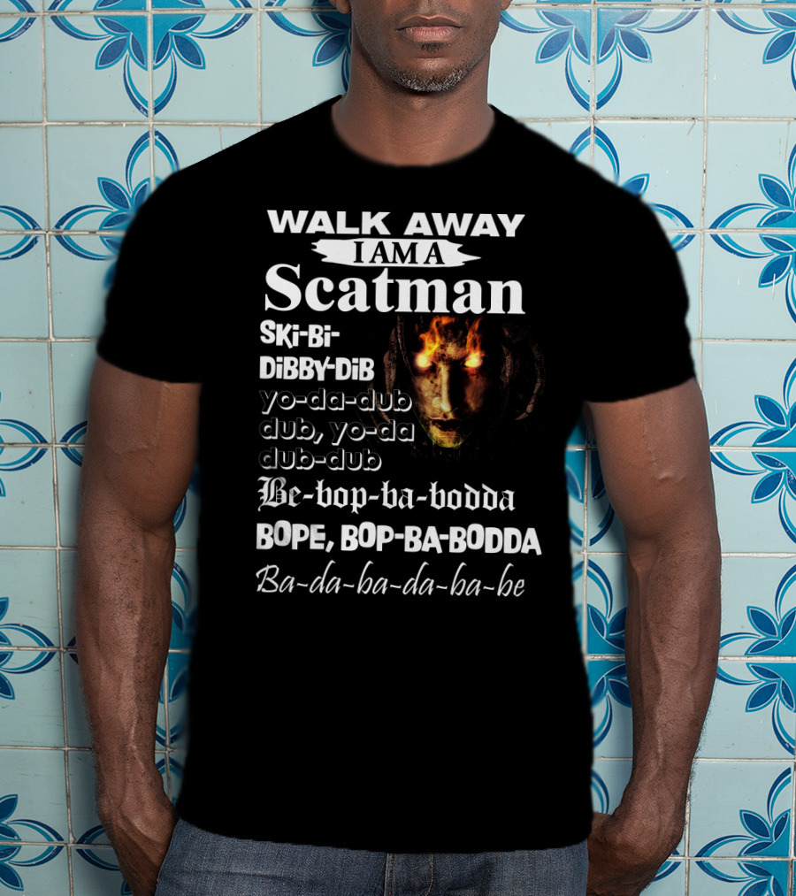 Walk Away I Am A Scatman Ski-Bi-Dibby-Dib Yo-da-dub Dub Yo-da Dub-dub Be-bop-ba-bodda Bope Bop-ba-bodda Ba-da-ba-da-ba-be T-Shirt