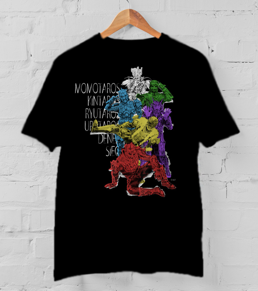Momotaros Kintaros Ryutaros Urataros Deneb Sieg Imagin Designed By Yoshito Sugawara T-Shirt