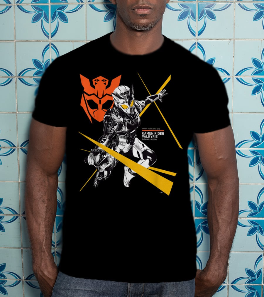 Kamen Rider Valkyrie Rushing Cheetah Zero-One Crossover T-Shirt