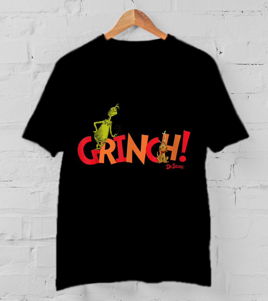 Dr Seuss Grinch And Max T-Shirt