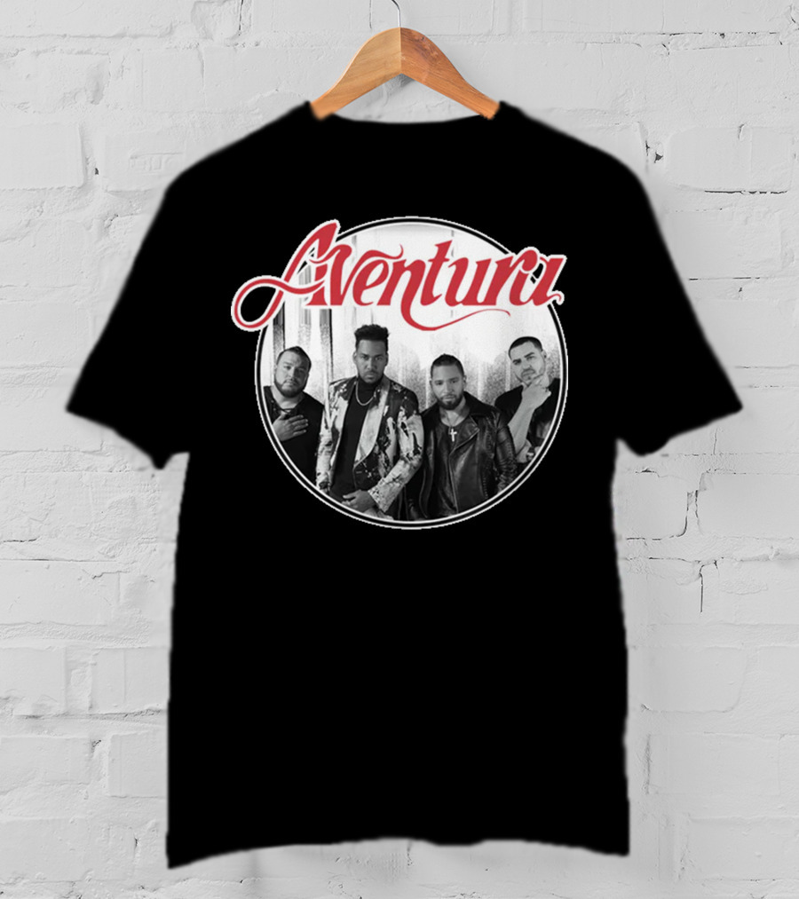 Aventura Inmortal Band Members Photo T-Shirt