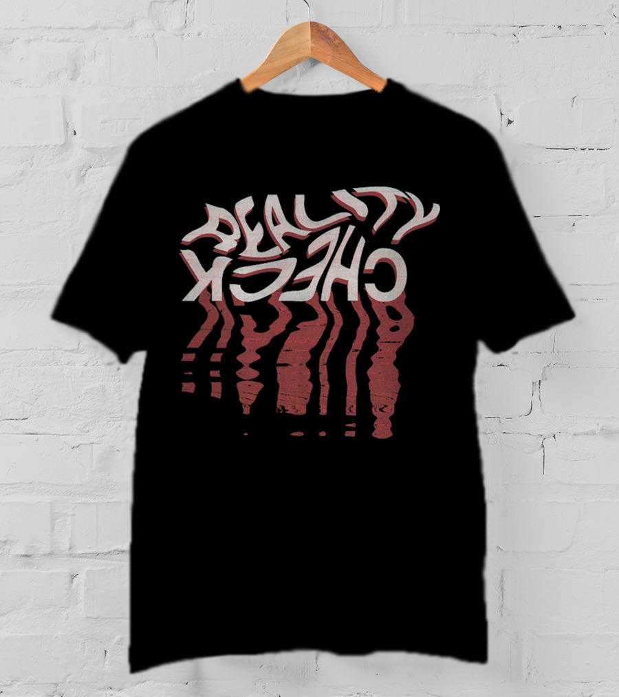 Reality Check Vintage Distorted Reflection T-Shirt