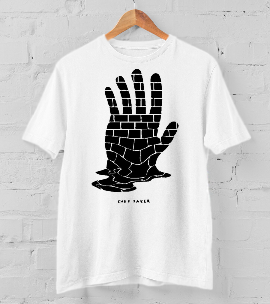Chet Faker Built On Glass 2 Brick Hand T-Shirt