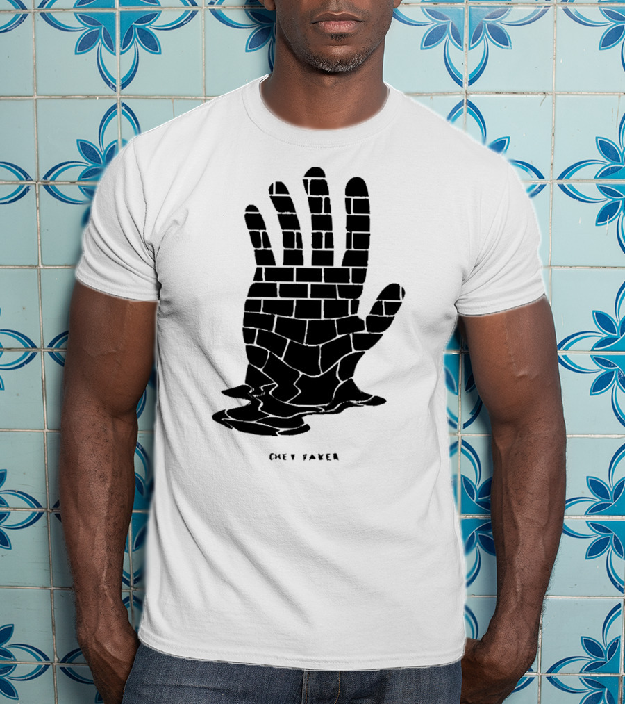 Chet Faker Built On Glass 2 Brick Hand T-Shirt
