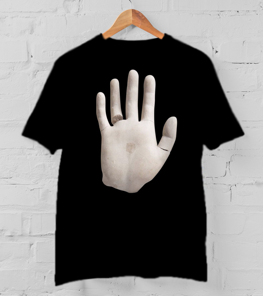 Built On Glass Hand Sculpture T-Shirt