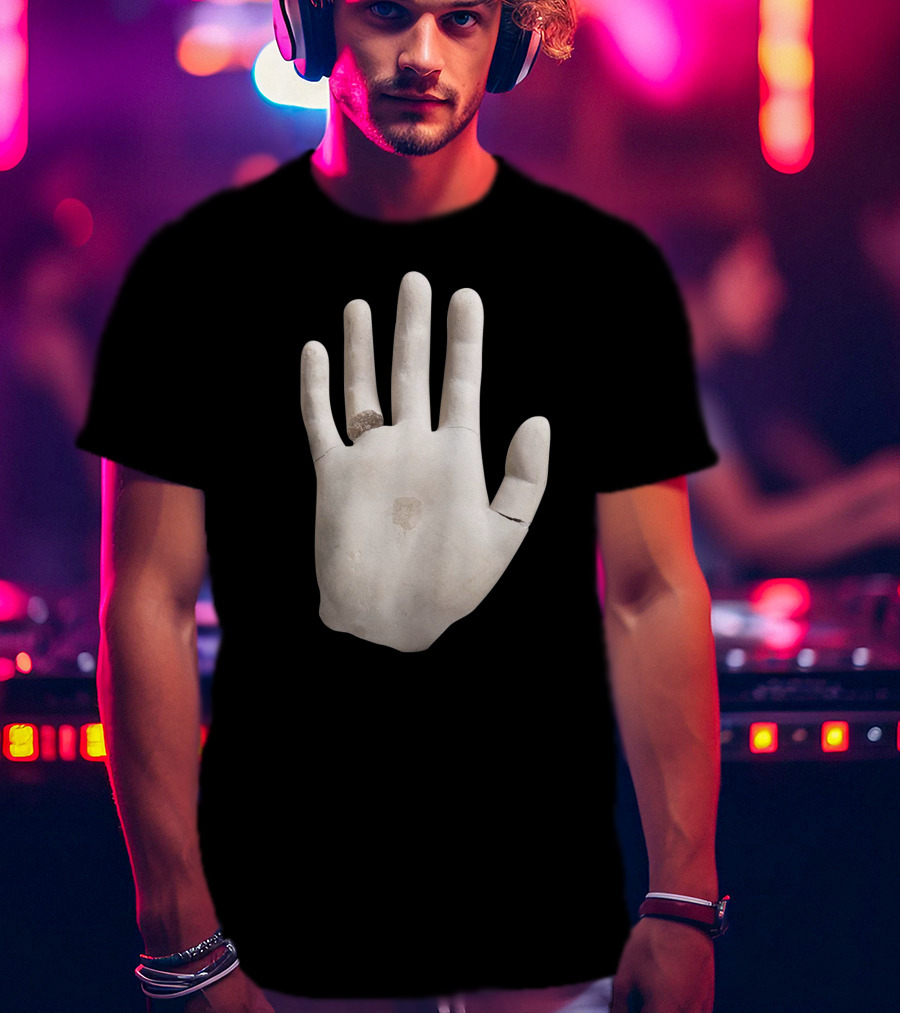 Built On Glass Hand Sculpture T-Shirt