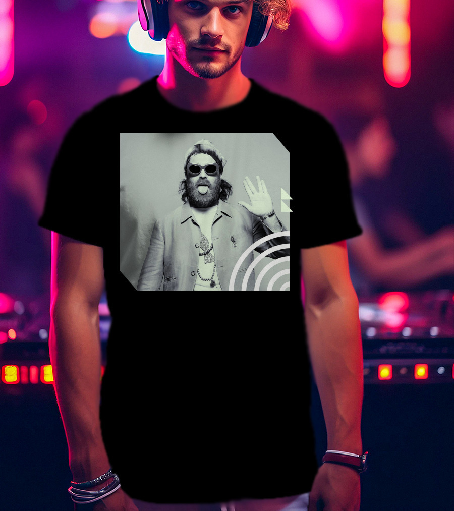 Chet Faker Hi With Sunglasses And Hand Gesture T-Shirt