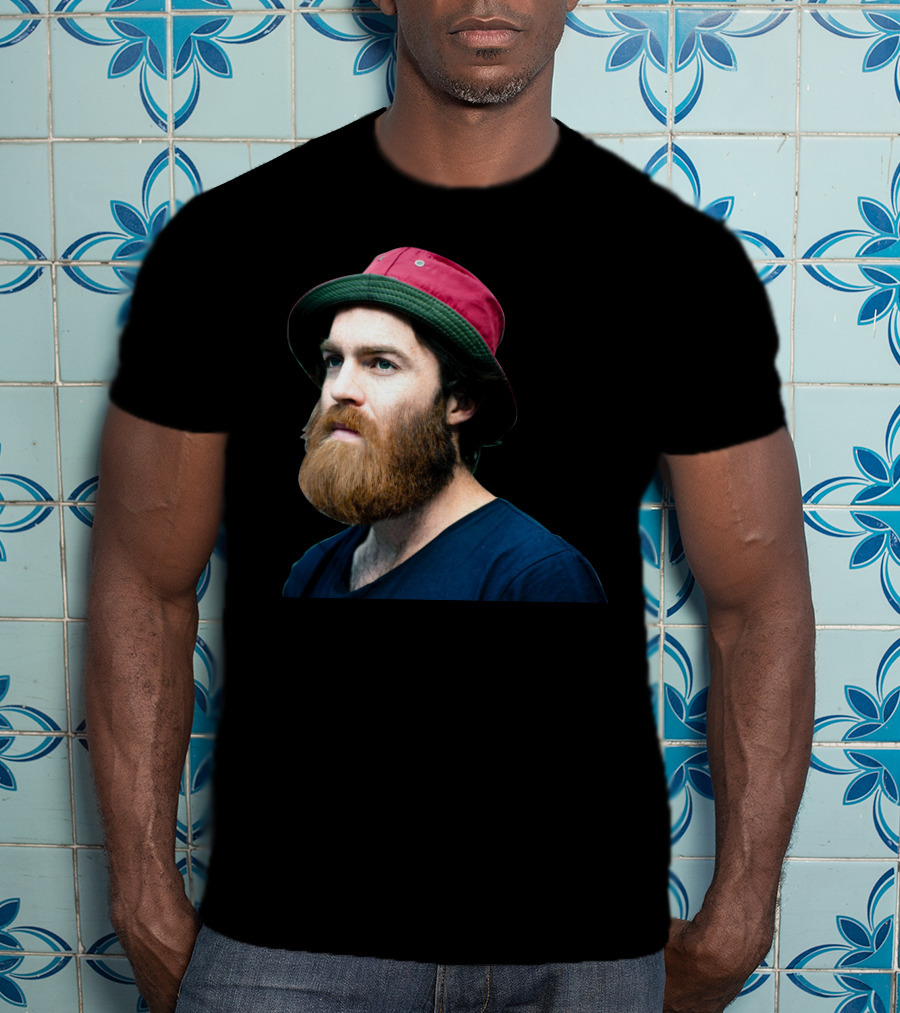 Chet Faker 2 Red And Green Bucket Hat Beard T-Shirt
